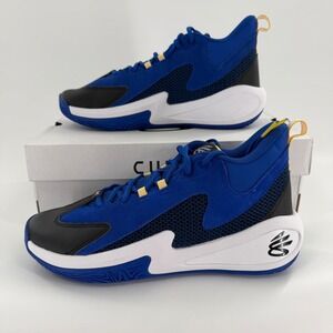 Under Armour Curry 3Z25 SDE Royal Blue Black White Basketball Shoes 302750-400